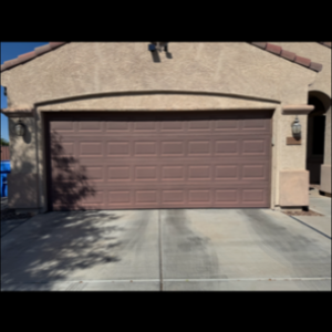 Garage Door Weatherstripping and Painting in Laveen